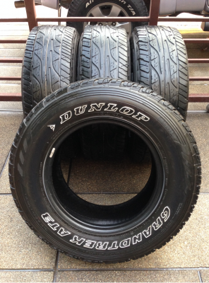 ยาง All Dunlop 245 70 16 ปี15 เนื้อนิ่มๆ พร้อมใช้งาน ราคาไม่แพง