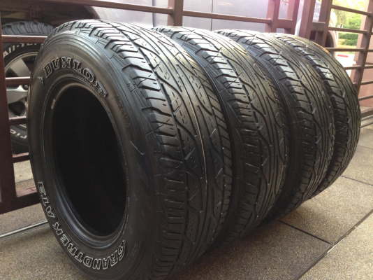 ยาง All Dunlop 245 70 16 ปี15 เนื้อนิ่มๆ พร้อมใช้งาน ราคาไม่แพง