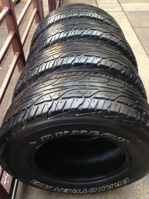 ยาง All Dunlop 245 70 16 ปี15 เนื้อนิ่มๆ พร้อมใช้งาน ราคาไม่แพง