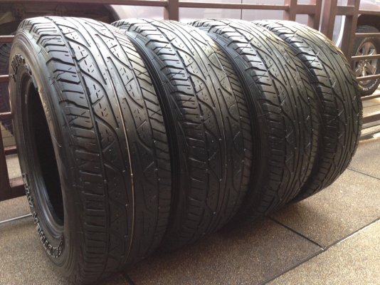 ยาง All Dunlop 245 70 16 ปี15 เนื้อนิ่มๆ พร้อมใช้งาน ราคาไม่แพง