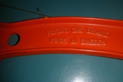 ขายเลื่อยเหล็กตราแมวบินงานเก่าเก็บ FLYING CAT Made in Sweden.