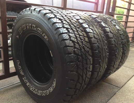 ยาง All Dunlop 31 10.5 R15 พร้อมใช้งาน ราคาไม่แพง