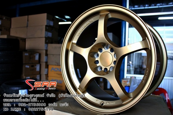 GRAMLIGHTS 57F ขอบ17 5H114.3 วงละ 4,000 บาท