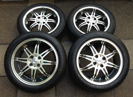 ล้อ NKB ขอบ16 สภาพสวย ไม่มีซ่อม พร้อมยาง Goodyear 185 55 16 สิ้นปี13 ดอกเต็ม ใช้กันยาว ราคาไม่แพง