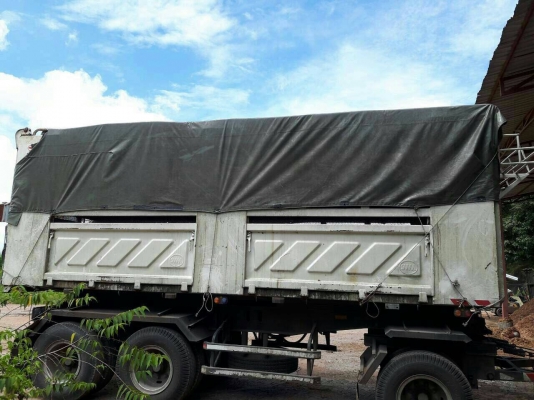 Isuzu decz fxz 360 รถพ่วงดั้ม 22 ล้อ Isuzu decz fxz 360 รถพ่วงดั้ม 22 ล้อ