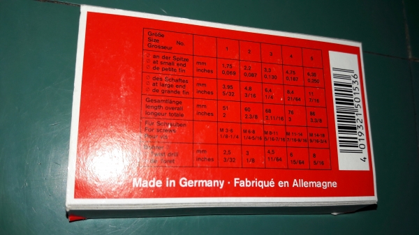 ขายถอนเกลียวซ้ายเยอรมัน Tubus Made in Germany.