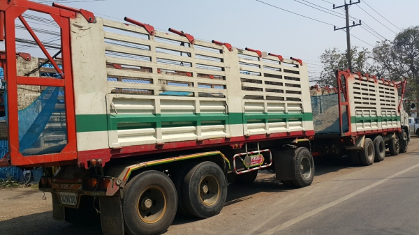 ขายรถพ่วง 24 ล้อ แม่-ลูก กระบะเหล็กคอกเกษตรดั้ม HINO 320 ปี.47 ราคา.2080000 ต่อรอง ขายรถพ่วง 24 ล้อ แม่-ลูก กระบะเหล็กคอกเกษตรดั้ม HINO 320 ปี.47 ราคา.2080000 ต่อรอง