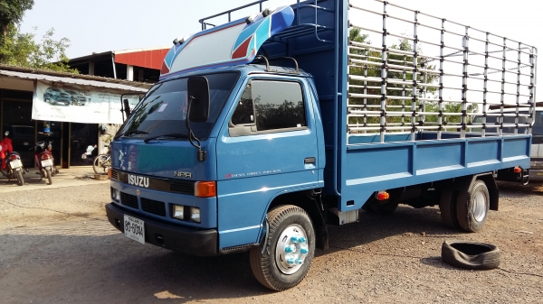 ขายหกล้อกลาง NPR59PU5 ยาว 5 เมตร เพาเวอร์ สภาพสวยพร้อมใช้ ขายหกล้อกลาง NPR59PU5 ยาว 5 เมตร เพาเวอร์ สภาพสวยพร้อมใช้