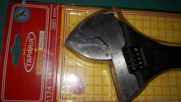 ขายประแจเลื่อนTAPARIA Made in India.ขนาด12"และ15" เหล็กดี