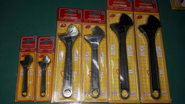 ขายประแจเลื่อนTAPARIA Made in India.ขนาด12"และ15" เหล็กดี