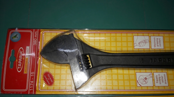 ขายประแจเลื่อนTAPARIA Made in India.ขนาด12"และ15" เหล็กดี