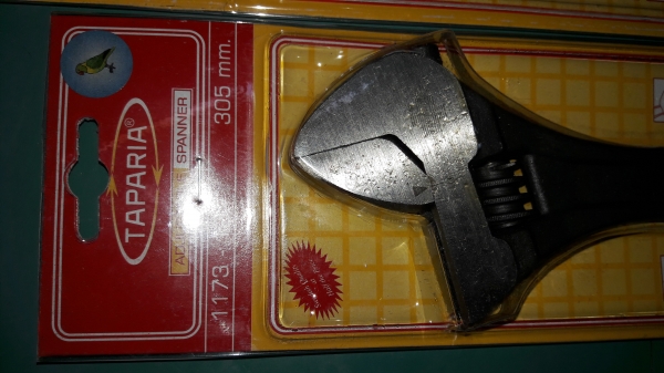 ขายประแจเลื่อนTAPARIA Made in India.ขนาด12"และ15" เหล็กดี