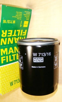 กรองน้ำมันเครื่อง fiat  punto. ยี่ห้อMANN