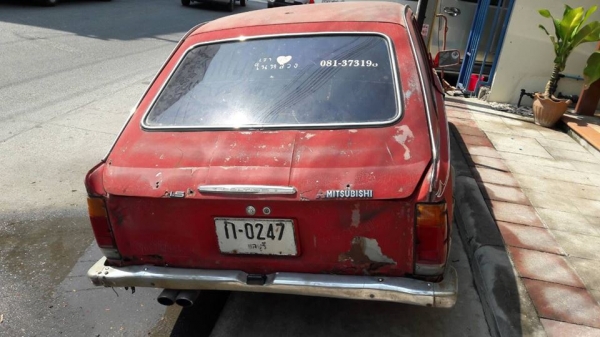 Mitsubishi Colt 1100F ปี 1970 2 ประตู 52000 บาท Mitsubishi Colt 1100F ปี 1970 2 ประตู 52000 บาท