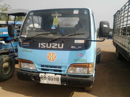 6ล้อ อีซูซุ NKR 110แรง หัวการ์ตูน รถห้างปี 38 เครื่องอ่อน คัสซีใช้ได้ ภายในสวย ทะเบียนเต็ม พร้อมชุดโอน