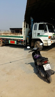 ขายรถหกล้อ Isuzu ติดเครน