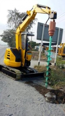 แม็คโครเจาะดิน KOMATSU..PC28UU-2  เครื่องรุ่น 3D84 ราคาเบา ๆ