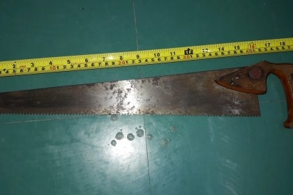 ขายเลื่อยตราตางานเก่าๆด้ามไม้สวยคลาสลิกยาว18นิ้วฟันสวยครบๆ ขายเลื่อยตราตางานเก่าๆด้ามไม้สวยคลาสลิกยาว18นิ้วฟันสวยครบๆ