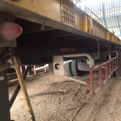 ขายหางพ่วงพื้นเรียบ 2เพลา อู่ Panus ขายหางพ่วงพื้นเรียบ 2เพลา อู่ Panus