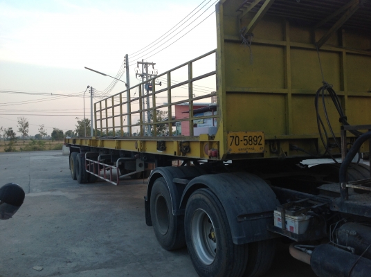 ขายหางพ่วงพื้นเรียบ 2เพลา อู่ Panus