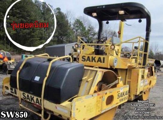 ขาย HOT ITEM SAKAI SW850 จำหน่าย รถ เครื่องจักร อุปกรณ์ทุกชนิด นำเข้า100\% ราคาถูก eurotec 0818176901