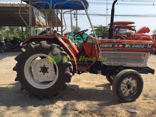 รถไถมือสอง เก่าไทย ราคาถูกๆ KUBOTA ZL2402-M เพลาเดียว ราคา 55,000 บาท ซ์ื้อสด