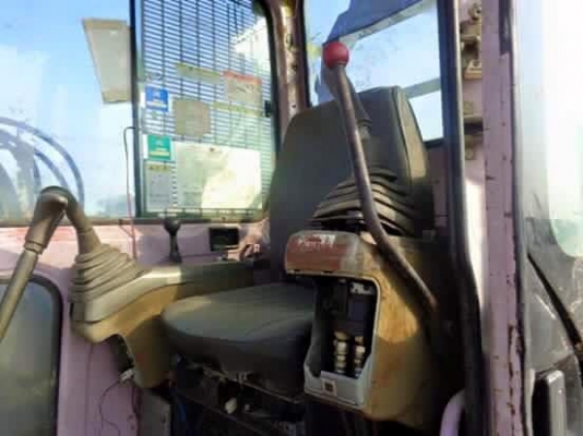 ขายด่วน SUMITOMO SH75UX2 รถเก่านอก 100\% มีเอกสารแจ้งจำหน่าย มีลายหัวกระแทก มีแอร์ ระบบไว้ เช็คระบบพร้อมใช้งาน ราคาเบา เบา