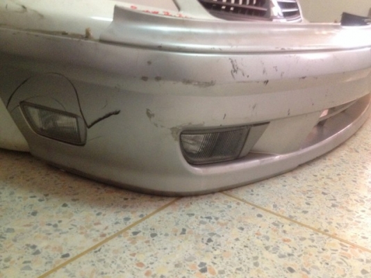 กันชนหน้า A32 ติดสปรอทไลทไฟส่องเลียวครบๆเก่าญี่ปุ่นเเท้สภาพตามรูป