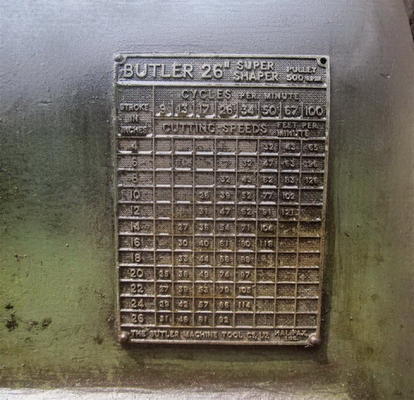 เครื่องไส BUTLER