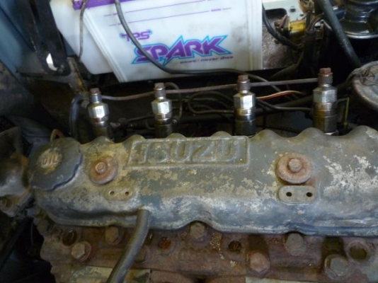 TCM 3 ตัน เสา 4 เมตร