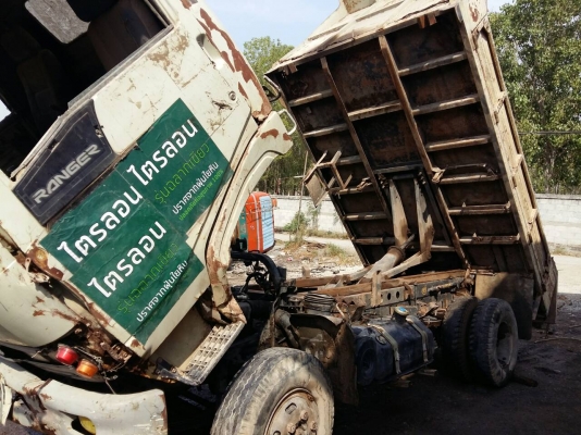 รถหกล้อดั้ม hino FC เครื่อง WO6E รถประกอบคันชีใหญ่ พวงมาลัยเพาเวอร์ เครื่องดีคันซีสวย เอกสารครบ