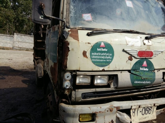 รถหกล้อดั้ม hino FC เครื่อง WO6E รถประกอบคันชีใหญ่ พวงมาลัยเพาเวอร์ เครื่องดีคันซีสวย เอกสารครบ