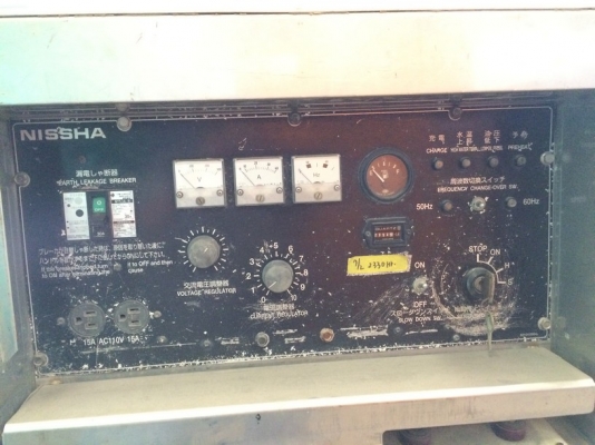 เครื่องเชื่อม + ปั่นไฟ Nippon Sharyo รุ่น NDW4-300SS สภาพสวยมาก นำเข้าจากญี่ปุ่น ขายถูกสุด ๆ เลยครับ