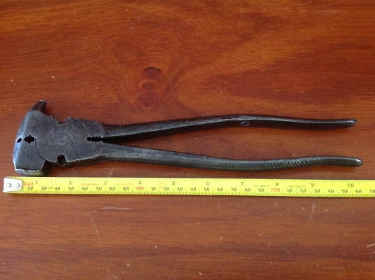 ขายคีมตัดลวดหนามโบราณ ANTIQUE UTICA TOOLS By UTICA NY U.S.A. ปี 1932 ขนาด 10 1/4"