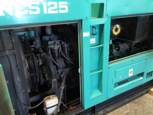 เครื่องปั่นไฟขนาด 125kVA NES125SHE สภาพสวยมาก นำเข้าจากญี่ปุ่น ขายถูกสุด ๆ ครับ ล้างสต็อค