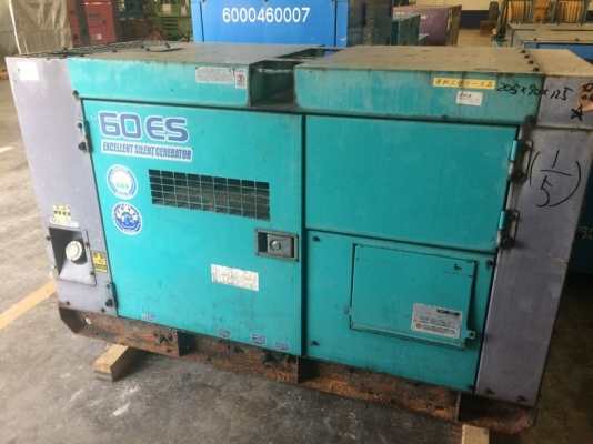 Denyo DCA-60ESH-3733370 ปี 2003 นำเข้าจากญี่ปุ่น สภาพสวยขายถูกครับ ล้างสต็อค