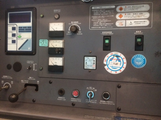 Denyo DCA-60ESH-3733370 ปี 2003 นำเข้าจากญี่ปุ่น สภาพสวยขายถูกครับ ล้างสต็อค