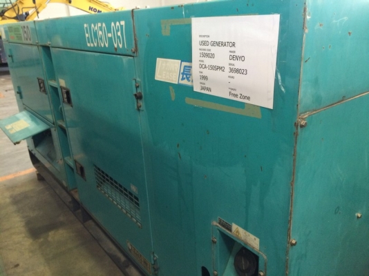 Denyo DCA-150SPM2-3698023 ปี 1999 นำเข้าจากญี่ปุ่น ขายถูกครับ ล้างสต็อค