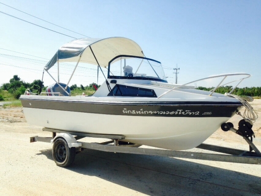 ขายเรือนอก17ฟุตเครื่องยามาฮ่า115แรง ราคา230000บาท สนใจสอบถามลองเรือได้