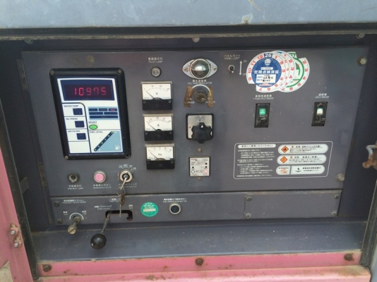 Denyo DCA-60USH ตู้รุ่นเงียบพิเศษ นำเข้าจากญี่ปุ่น อยากขายถูก ล้างสต็อคครับ