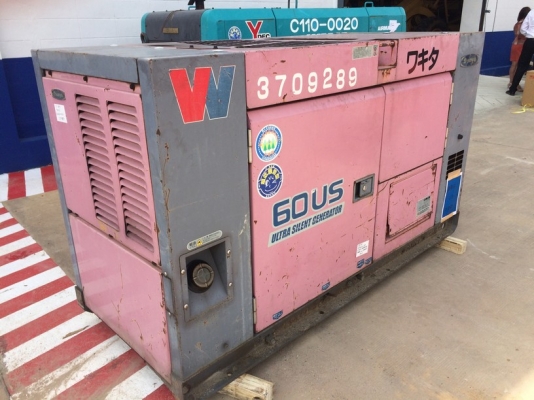 Denyo DCA-60USH ตู้รุ่นเงียบพิเศษ นำเข้าจากญี่ปุ่น อยากขายถูก ล้างสต็อคครับ