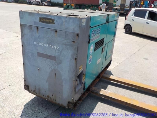 เครื่องปั่นไฟ DCA-60ESH # 3733770 มือสอง นำเข้าจากญี่ปุ่น โทร.กุ้ง:0813062283