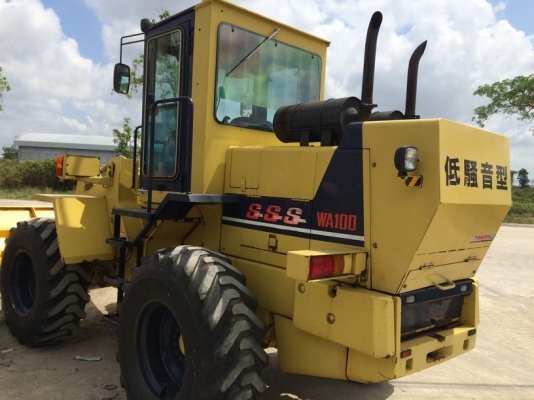 Komatsu WA100-1 SN: 33107 นำเข้าจากญี่ปุ่น อยากขายตัด ล้างสต็อคครับ สภาพดีมาก ๆ เลยครับ