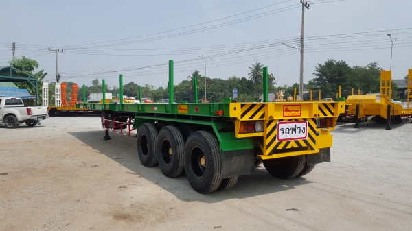 ขายหางพื้นเรียบ3เพลาต่อใหม่ๆๆ