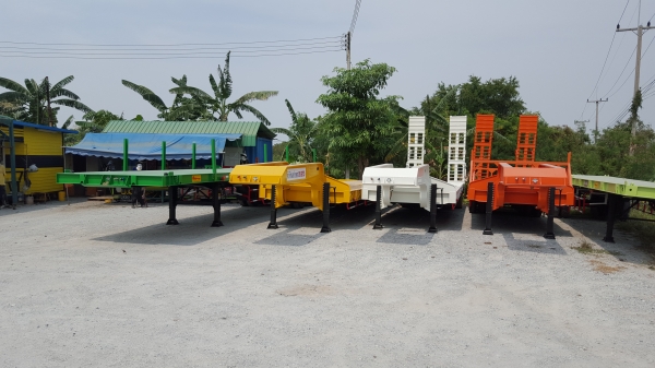 ขายหางพื้นเรียบ3เพลาต่อใหม่ๆๆ