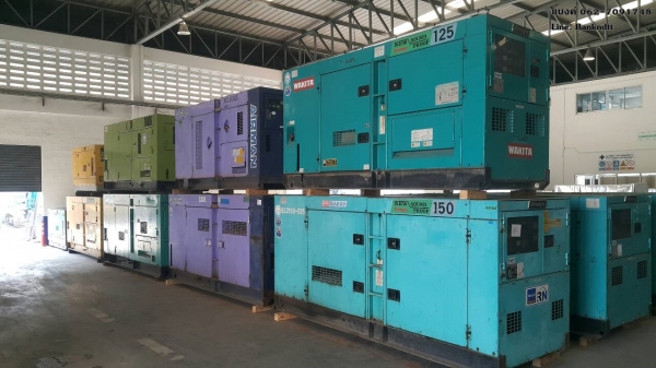 เครื่องปั่นไฟ ปั้มลม DENYO AIRMAN ล้าง Stock