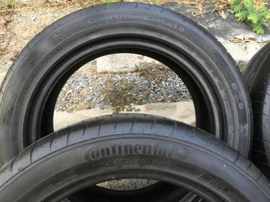 ขายยาง Continental contact2  195 50 16 ดอกยังเต็ม