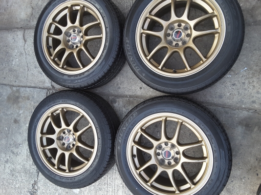 ล้อขอบ 15 4รู 100 พร้อมยาง ชุดล่ะ 6500