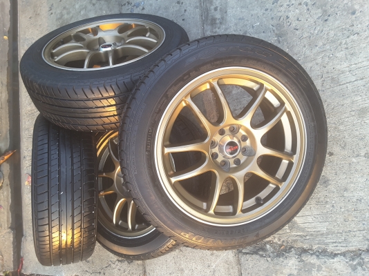 ล้อขอบ 15 4รู 100 พร้อมยาง ชุดล่ะ 6500