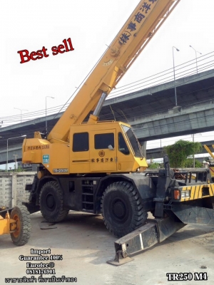 ขาย HOT PRICE รถเครน 25 ตัน TADANO TR250 M4 จำหน่าย รถ เครื่องจักร อุปกรณ์ทุกชนิด นำเข้า100\% ราคาถูก eurotec 0818176901